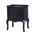 2 Drawer Blue Nightstand W33163