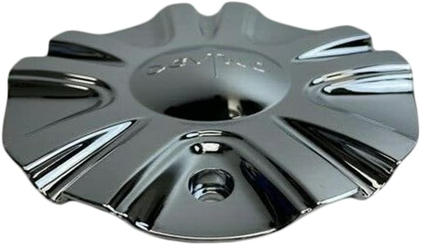 Chrome Wheel Center Cap Pack of 2 S2343