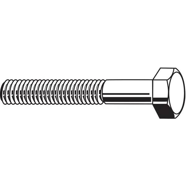 7/8 inch-9 18-8 Hex Head Cap Screw, Stainless Steel, Pk 5 D35821