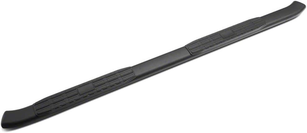 Black Oval Bent End Side Step Bars S5037