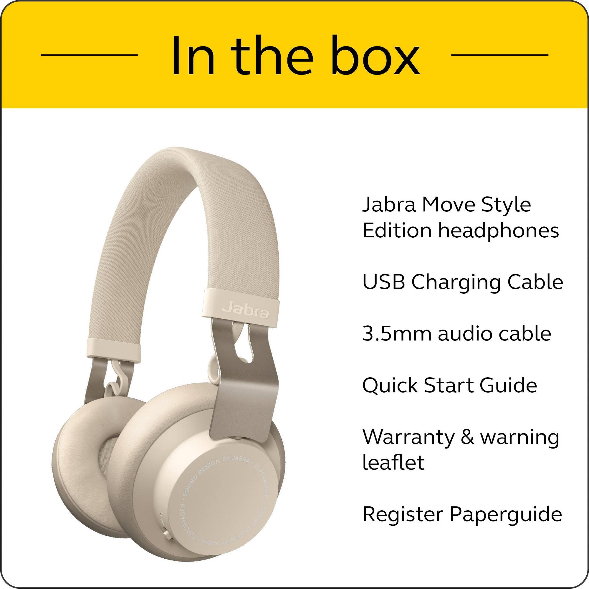Gold Beige Jabra Headset H109560