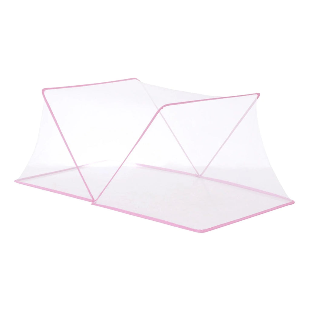 Pink Foldable Bed Canopy 190x100x80cm D7236