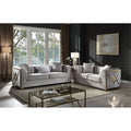 Cream Wood 2 PC Living Room Set W779155