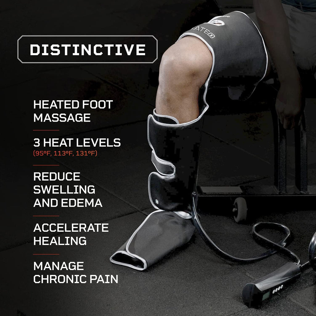 Thigh, Calf and Foot Massager with Compression and Heated Foot Massage C972253