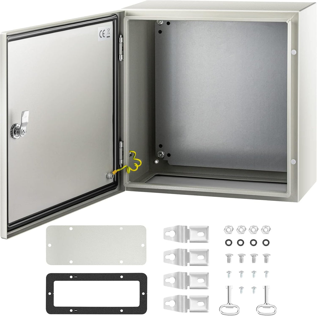 16 x 16 x 8 Inches Wall Mounted Waterproof Mild Steel Electrical Enclosure T230