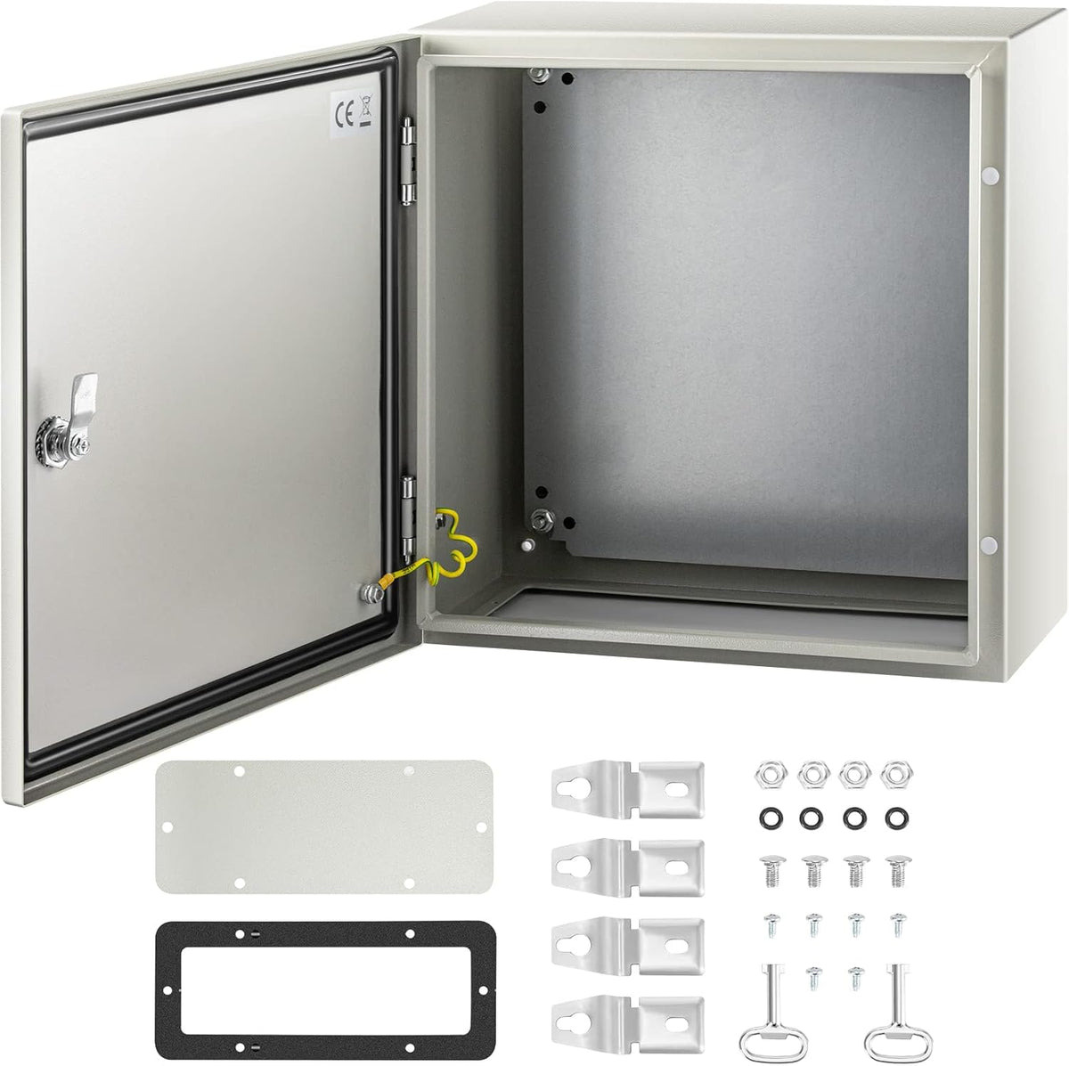 16 x 16 x 8 Inches Wall Mounted Waterproof Mild Steel Electrical Enclosure T230