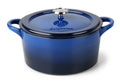 Blue Enameled Cast Iron Dutch Oven M318