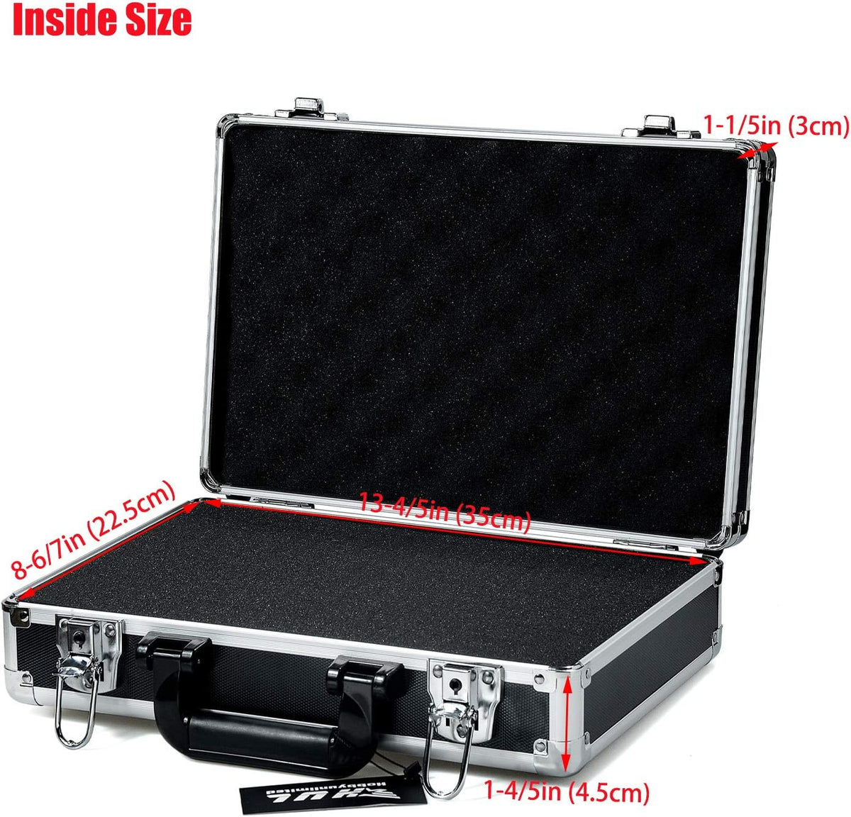 16in Aluminum Case with Pluck Foam Interior O34363
