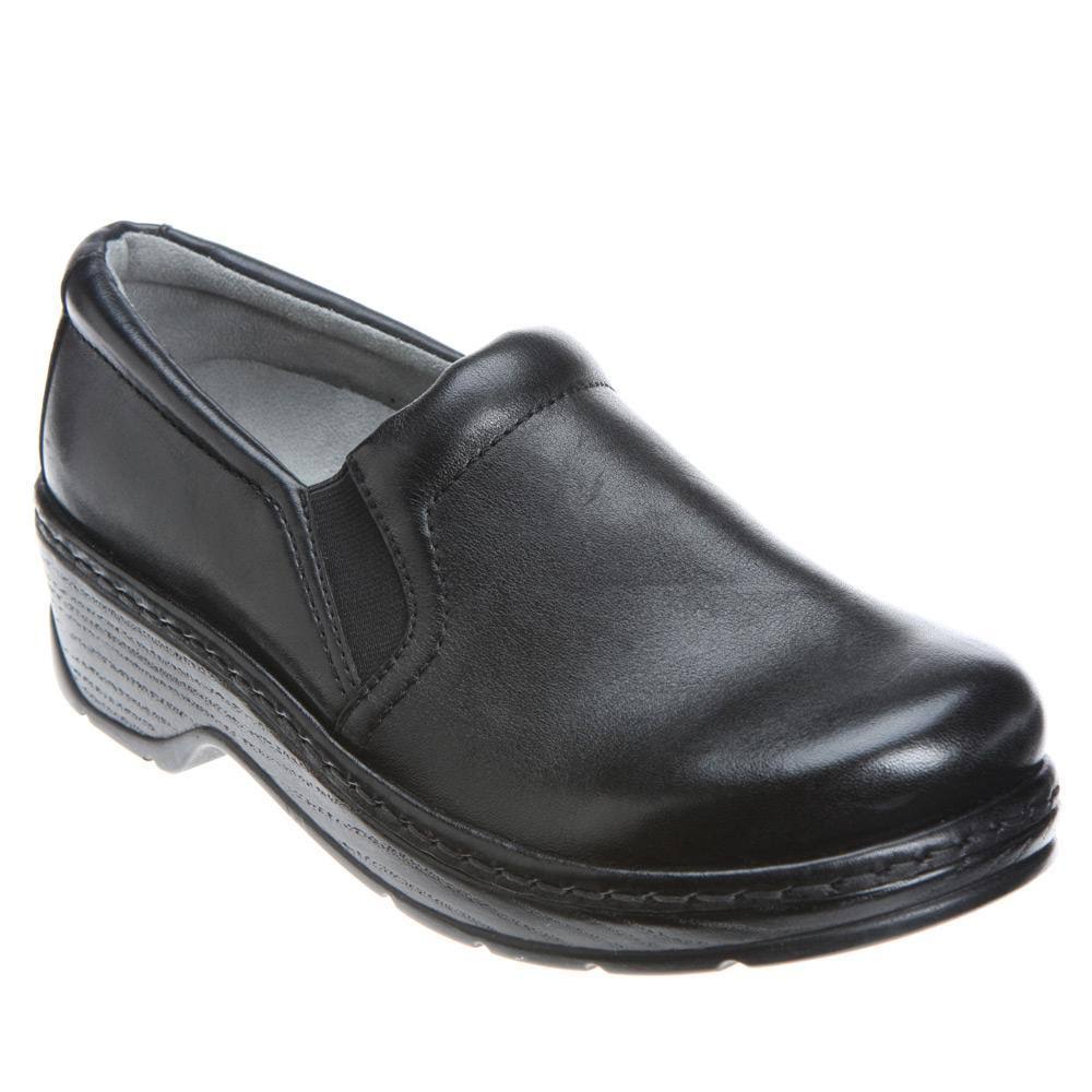 Black Leather Naples Shoes E932026