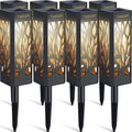 8 Pack Solar Pathway Lights U6519