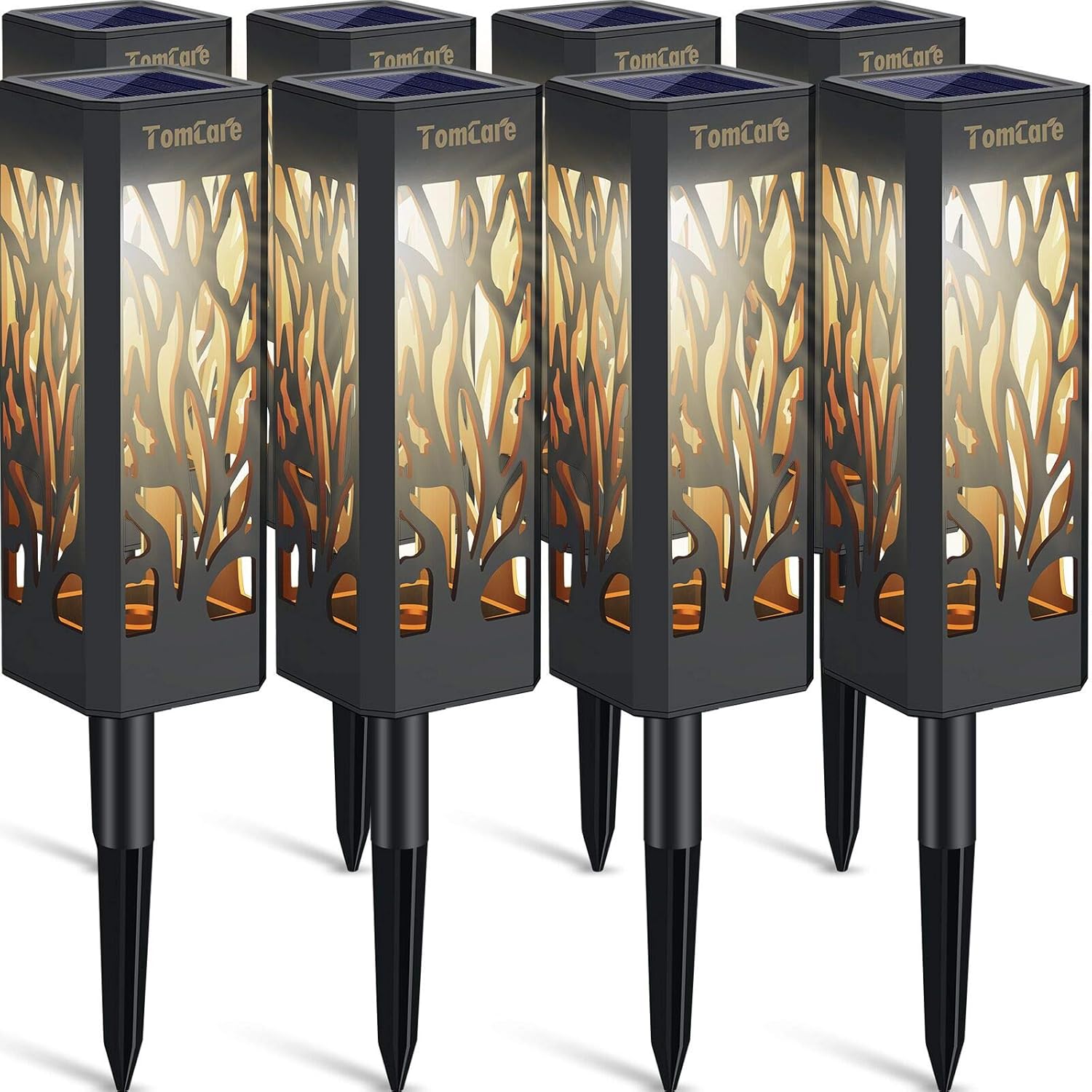 8 Pack Solar Pathway Lights U6519