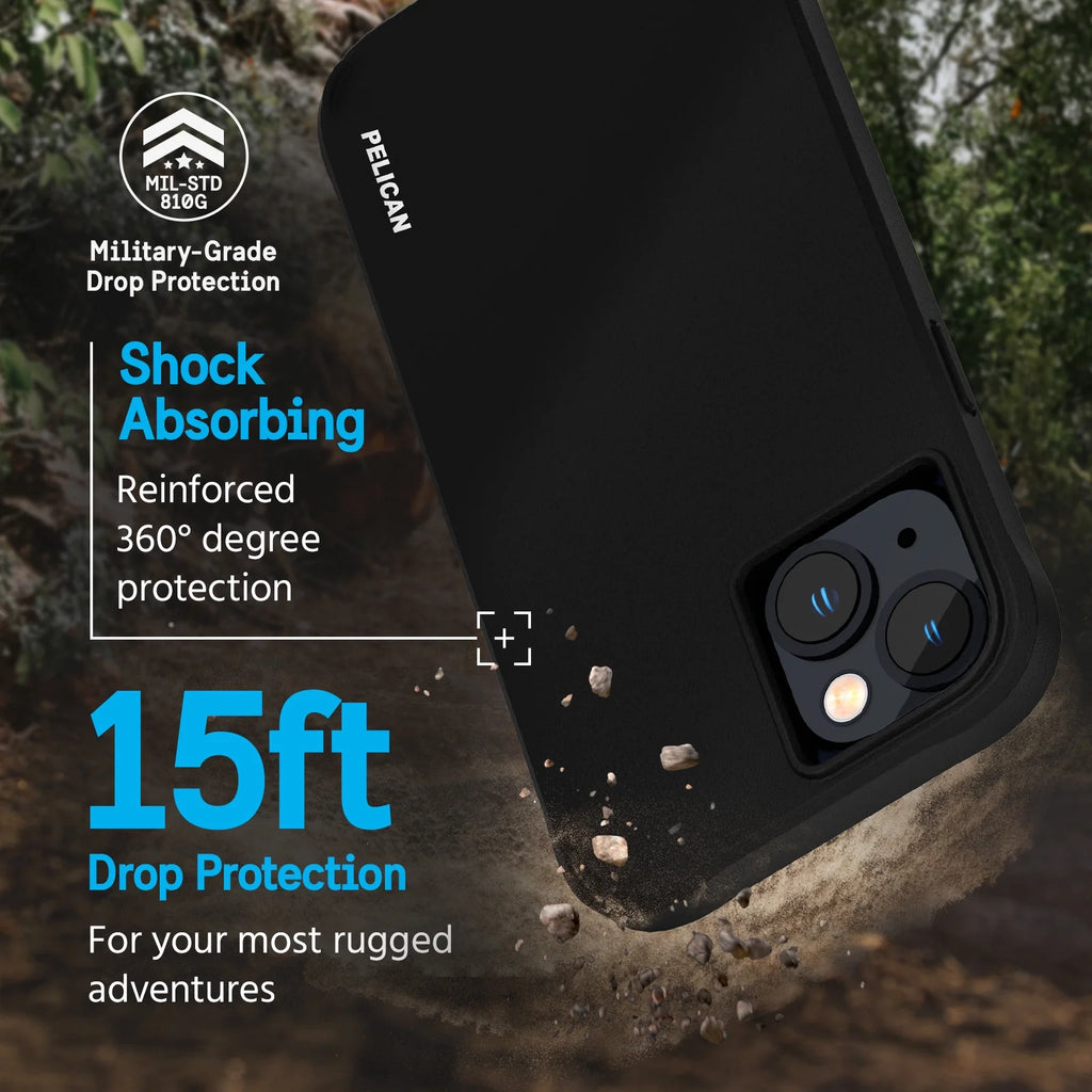 Black MagSafe Compatible iPhone 14 Plus Case I8769