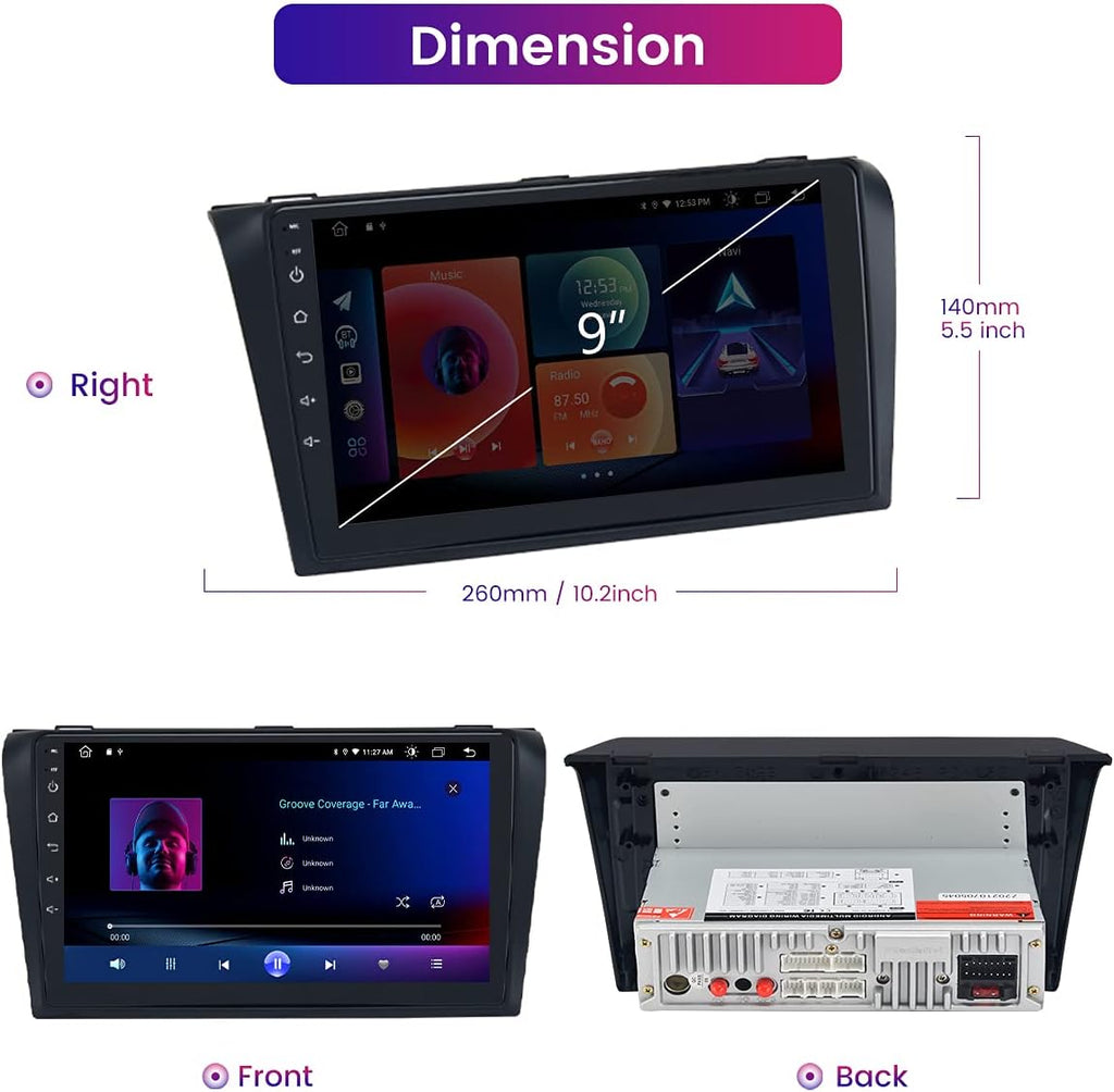 Car Stereo Bluetooth Radio with Touch Screen S52142