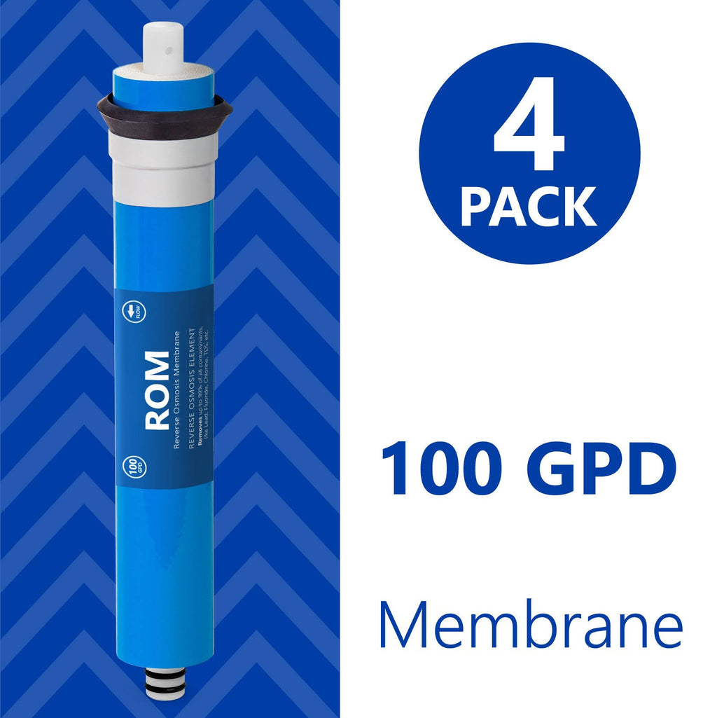4 Pack 100 GPD Reverse Osmosis Replacement Membrane J9999