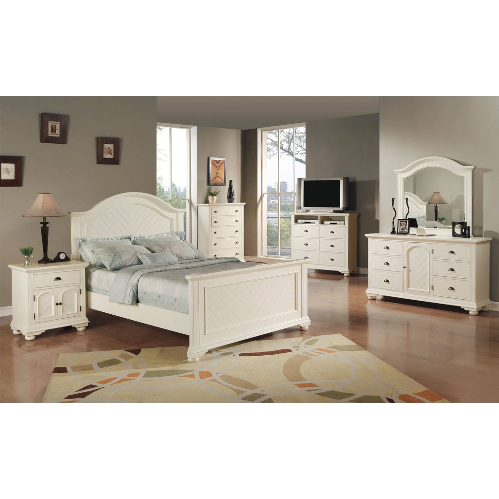 King Panel Bed O91969