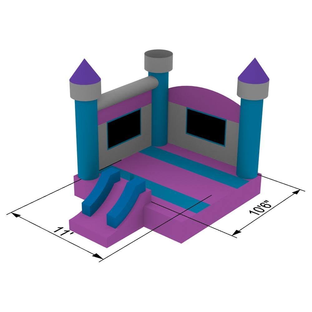 Commercial Grade PVC Inflatable Castle Jumper Z60534