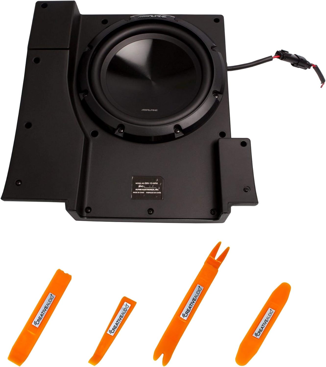 10-Inch Pre-Loaded Subwoofer with Panel Tool Kit F11232