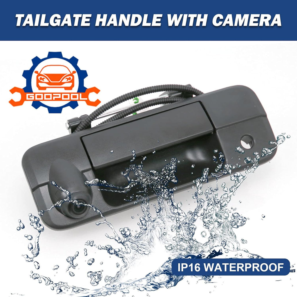 Tailgate Backup Camera Rear View Handle I63512