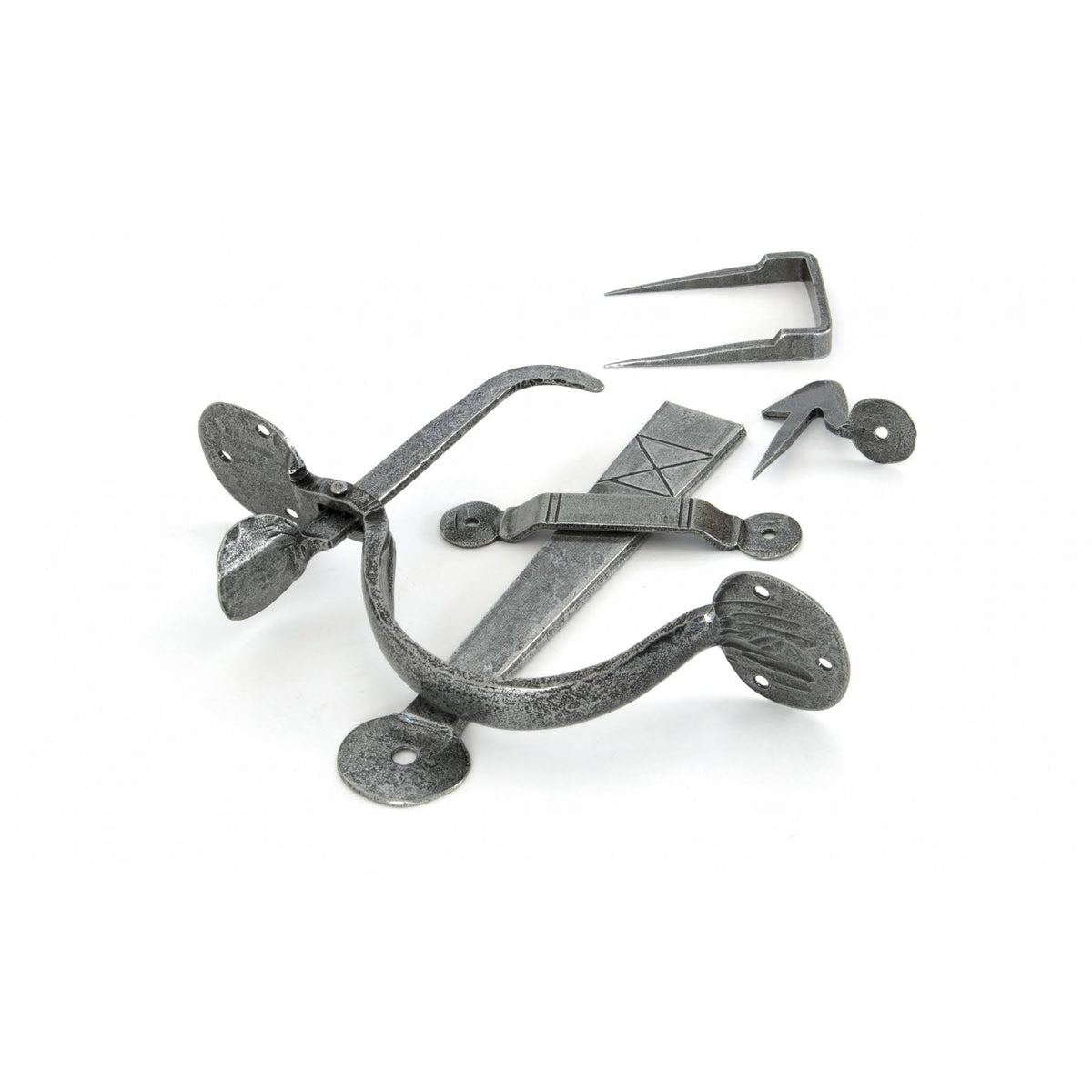 Thumb Latch Bean Medium Pewter Patina D99113