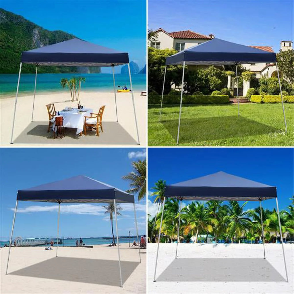 3 x 3M Waterproof Folding Tent Blue K137558