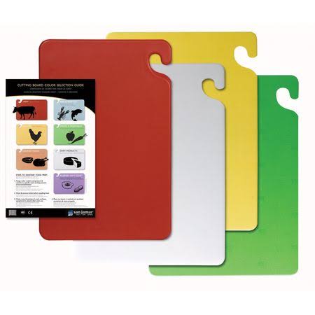 Cut-N-Carry 15x22 x 20x22 x 1/2x22 Cutting Board Set C618