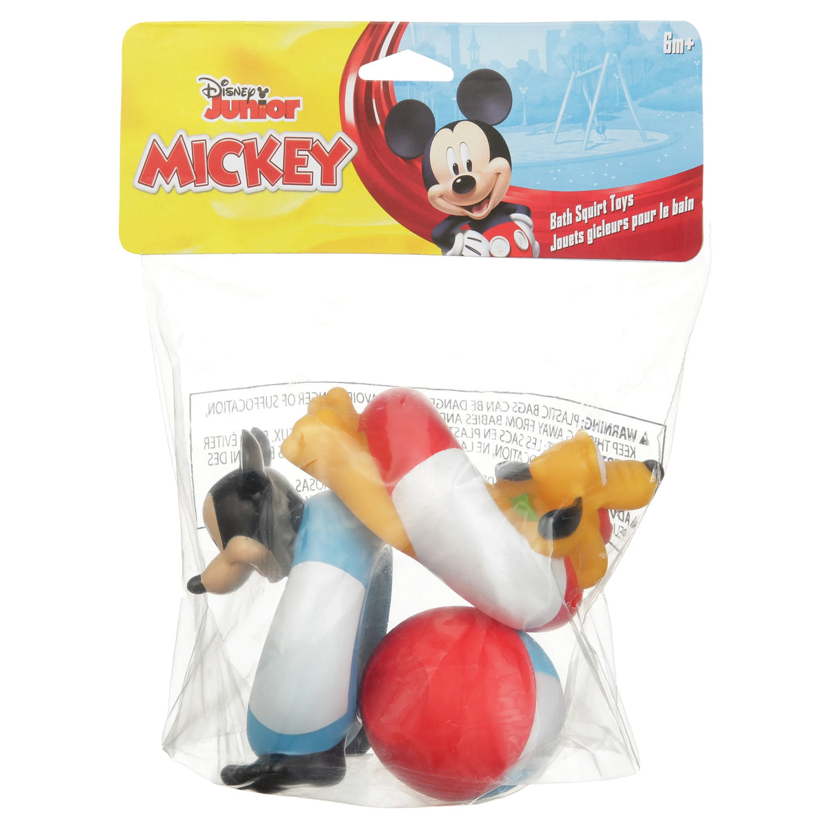 Mickey Mouse Bath Squirter Toys, 3 Pack S312404