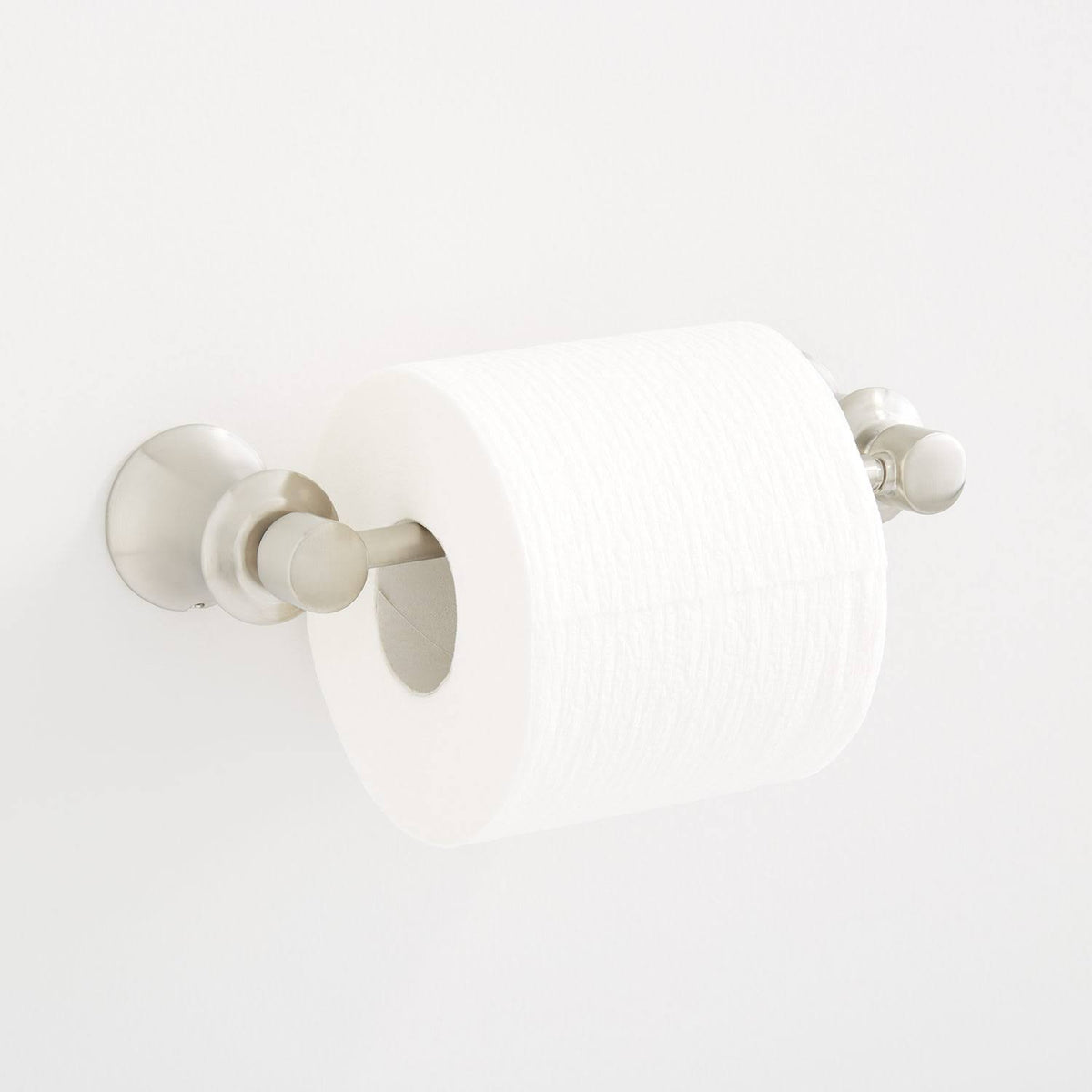 Brushed Nickel Toilet Paper Holder X494515