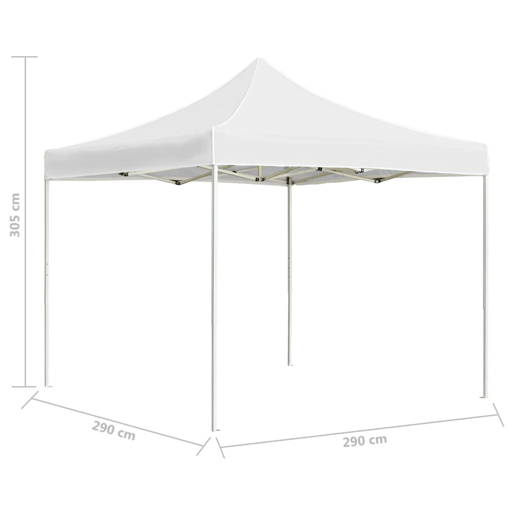 White Aluminum Folding Party Tent N5992