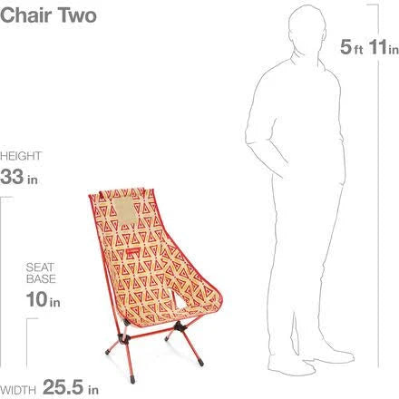 Triangle Red Chair Two T9763
