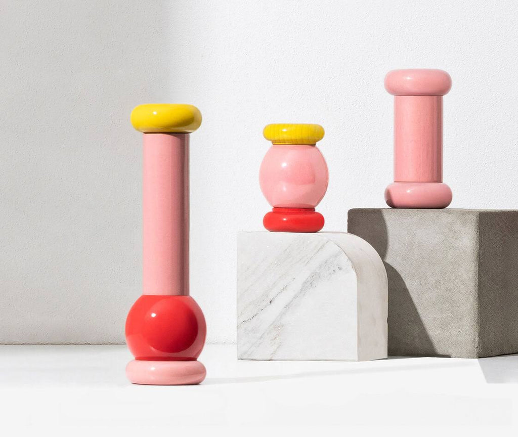 Pink Salt Pepper and Spice Mill Q31693