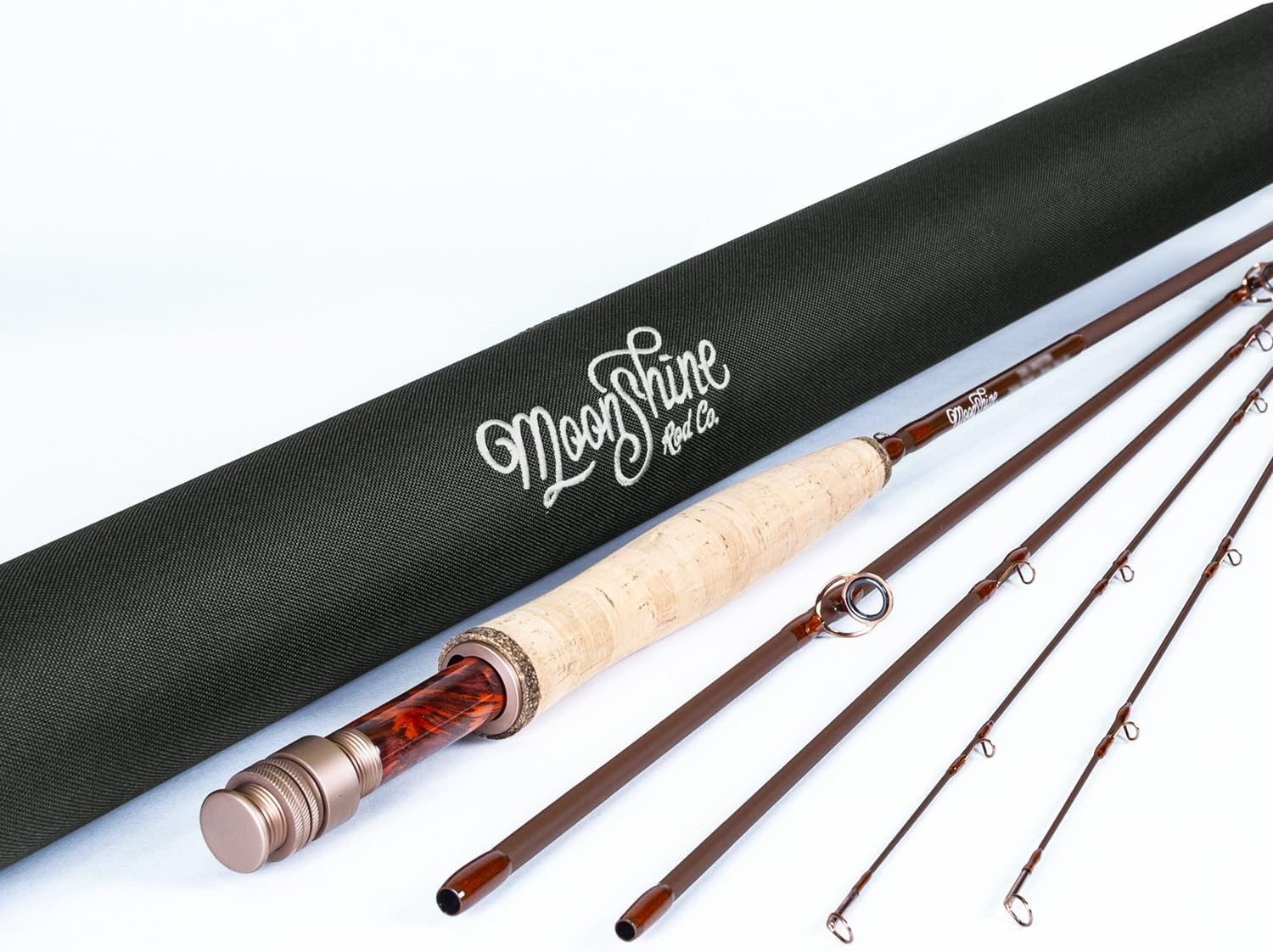 Fly Fishing Rod with Carrying Case and Extra Rod Tip Section T3590