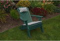 Recycled Plastic Folding Reclining Adirondack Chair J203240