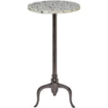 Grey Marble Accent Table I45277