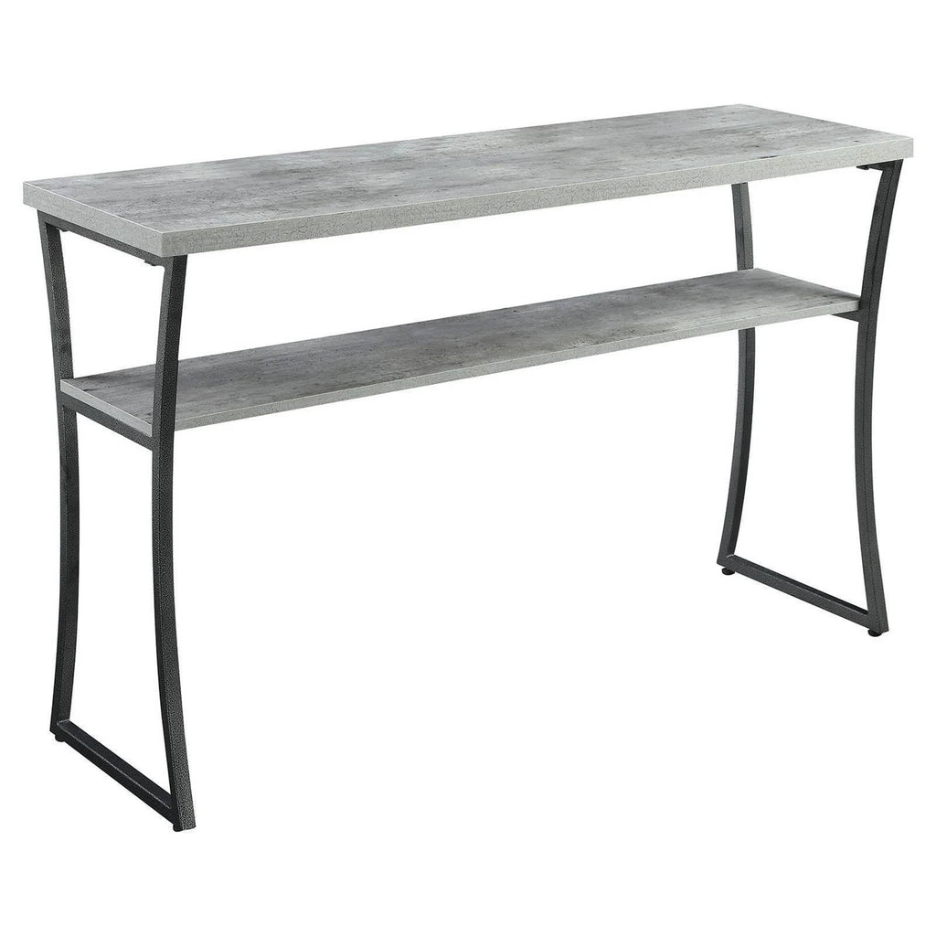 Faux Birch Console Table S136