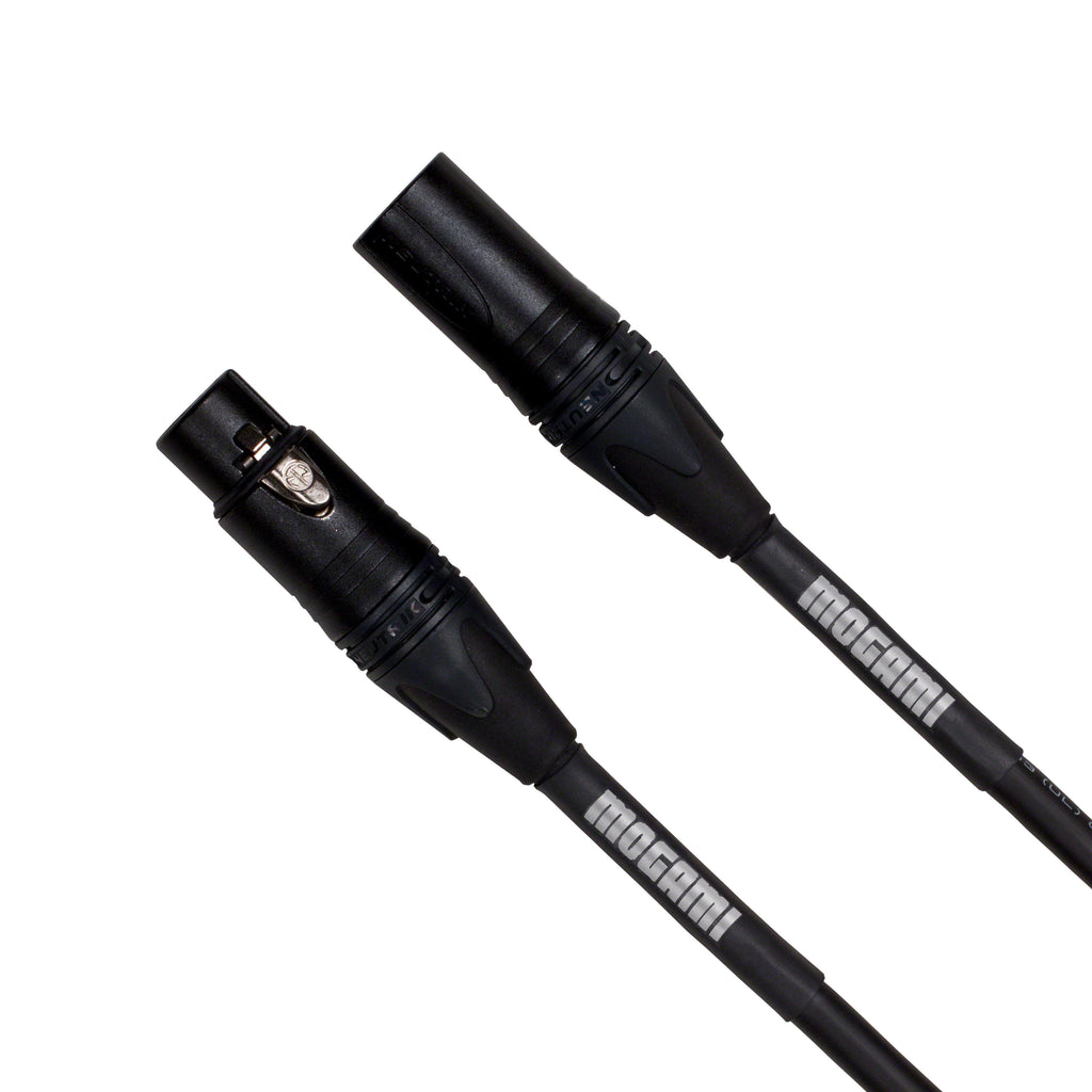 Black 12 ft 3 Pin XLR Microphone Cable V4543