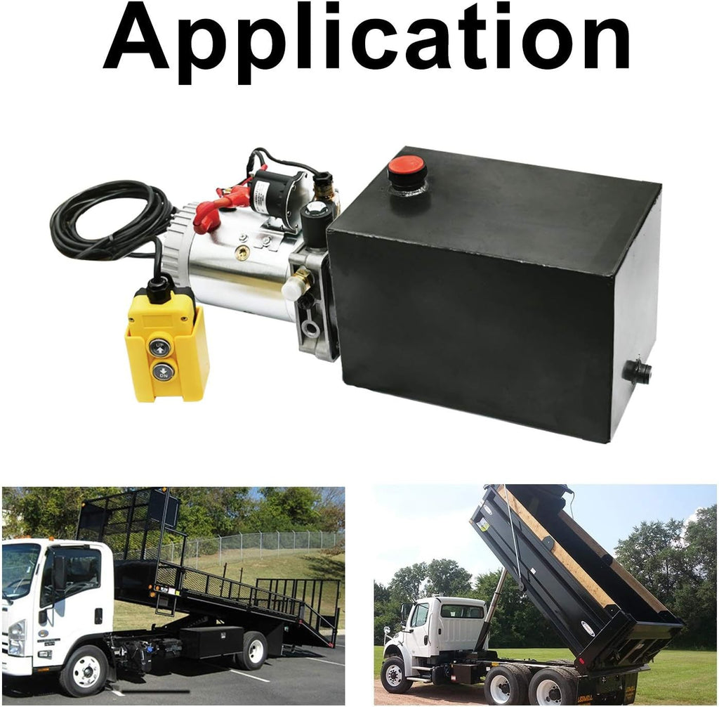 Single Acting 8L Electric Hydraulic Pump Unit D833