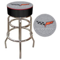 Padded Bar Stool - Silver T198