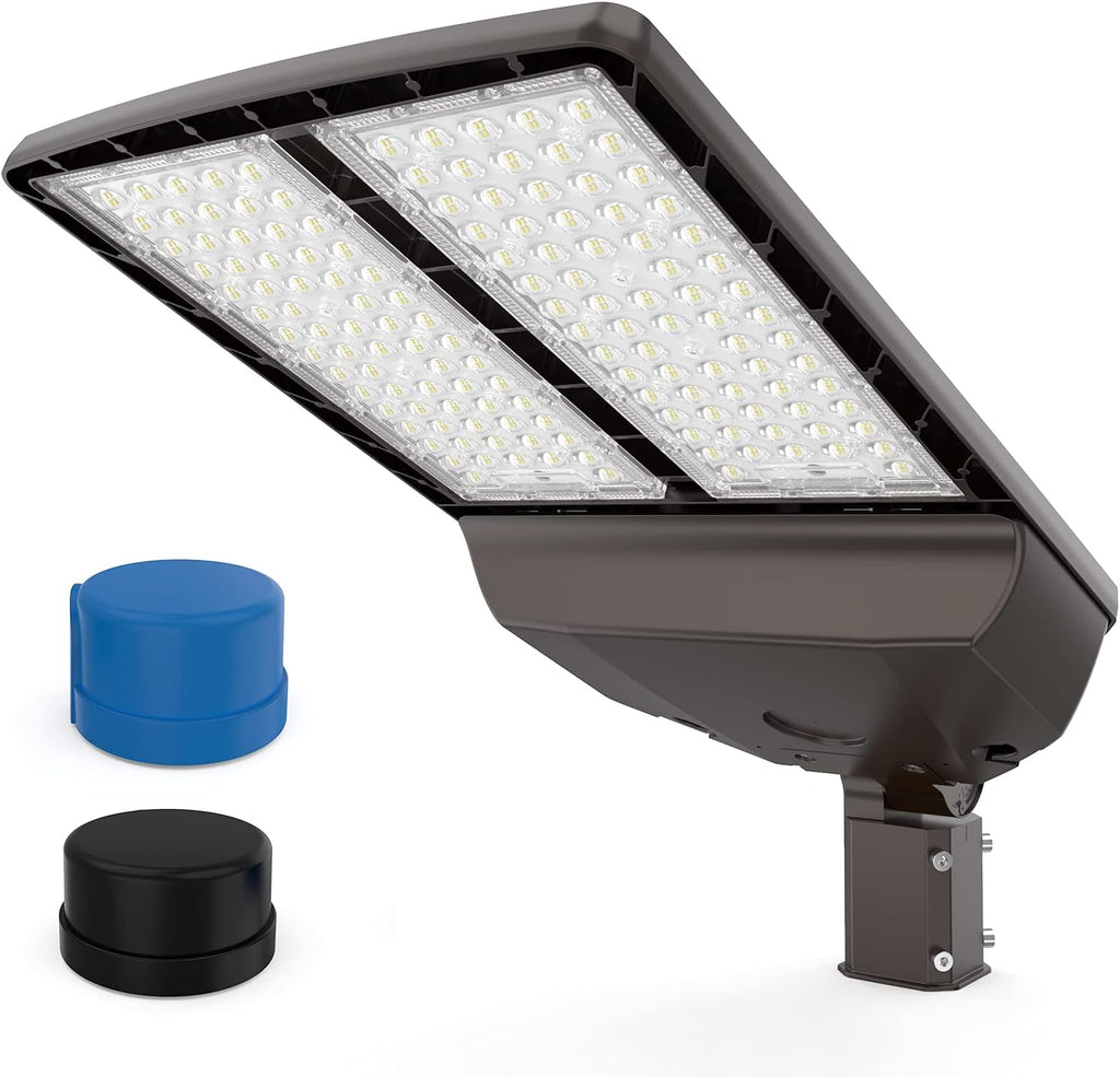 LED Parking Lot Light 300 Watt 45,000 Lumen 5000K with Photocell Slip Fit Mount M205