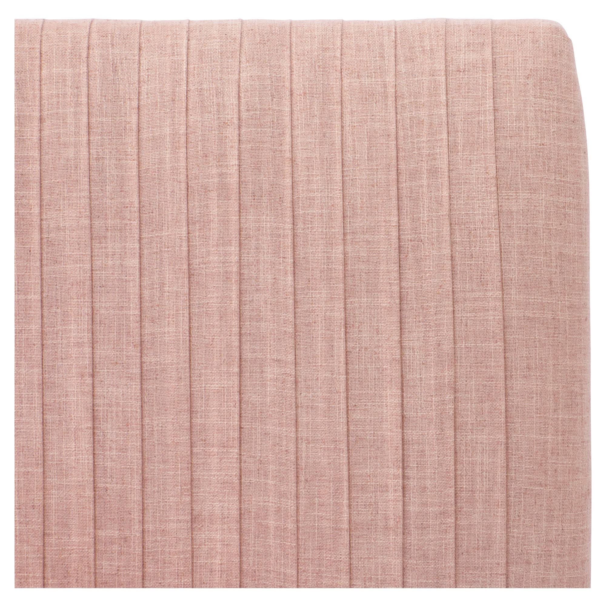 Pink Pleated Headboard Twin N15855