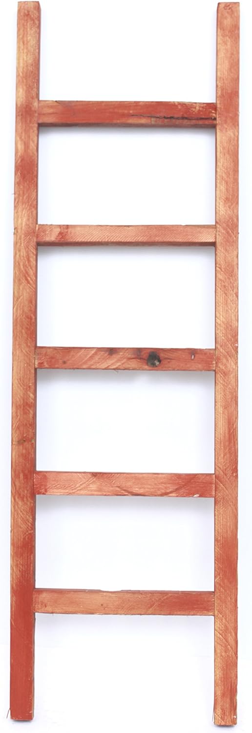 Rustic Farmhouse Decorative Ladder Z333172