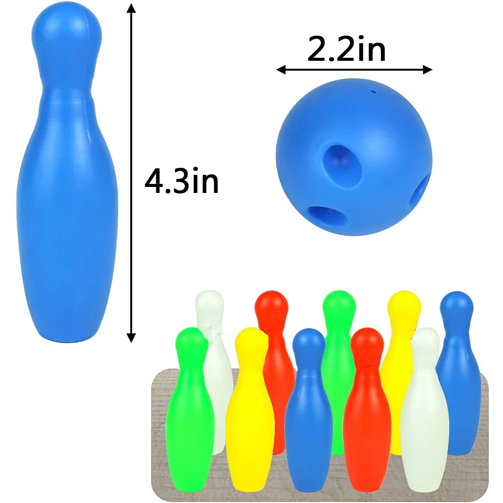 Kids Bowling Set Indoor Outdoor Games O1332