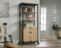 Milled Mesquite Finish Bookcase with Doors L610891