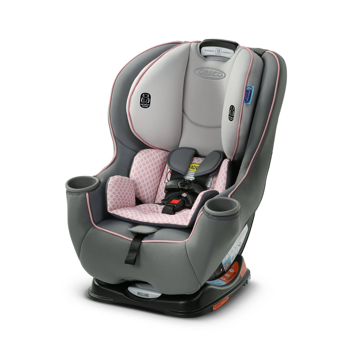 Convertible Car Seat with 2 Modes of Use E838