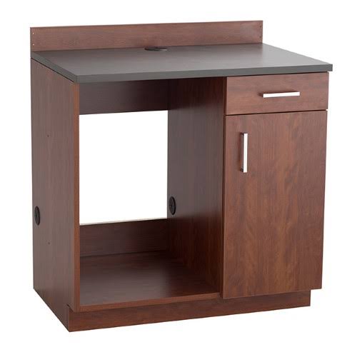 Mahogany Cabinet Counter Top Appliance Base Y408