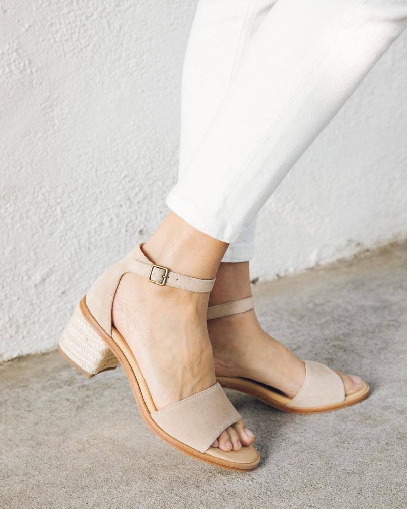 Capri Midheel Sand E44846
