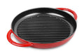 Cherry Red Round Grill Pan G73737