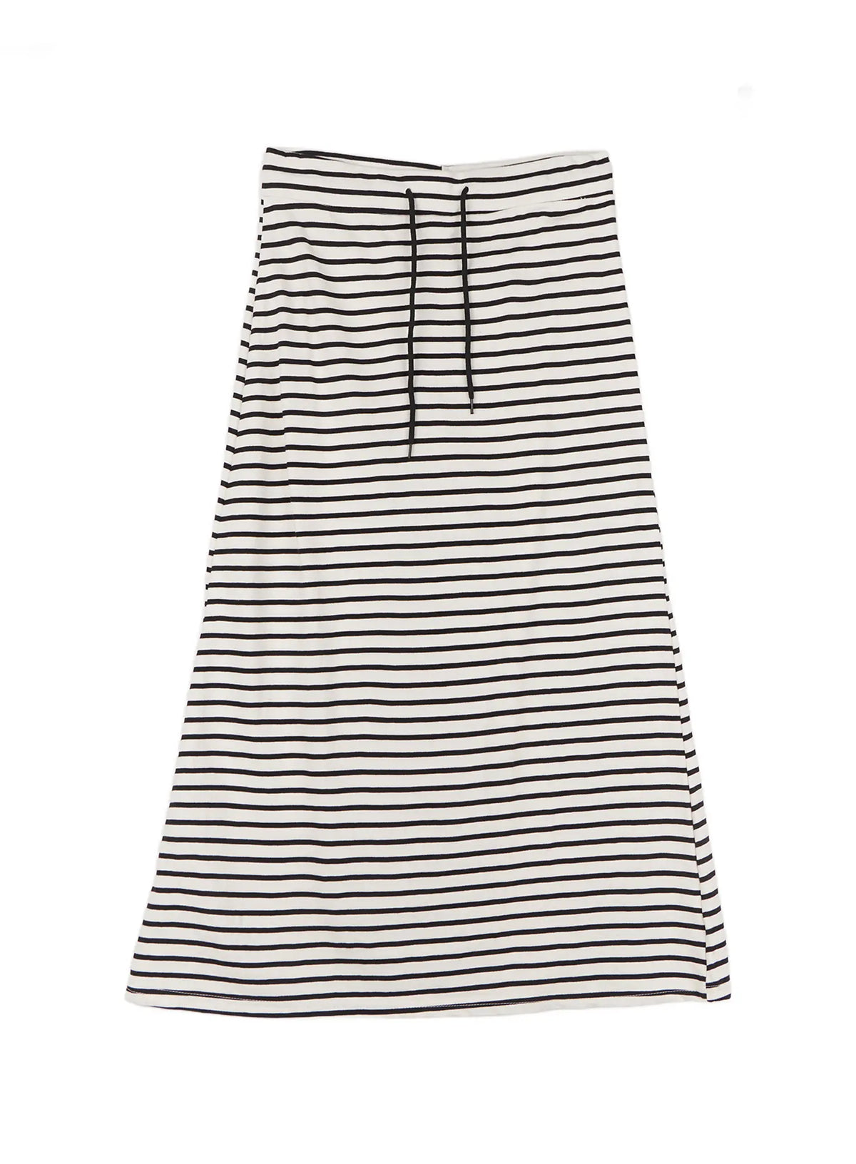 Striped Drawstring Maxi Skirt CL530