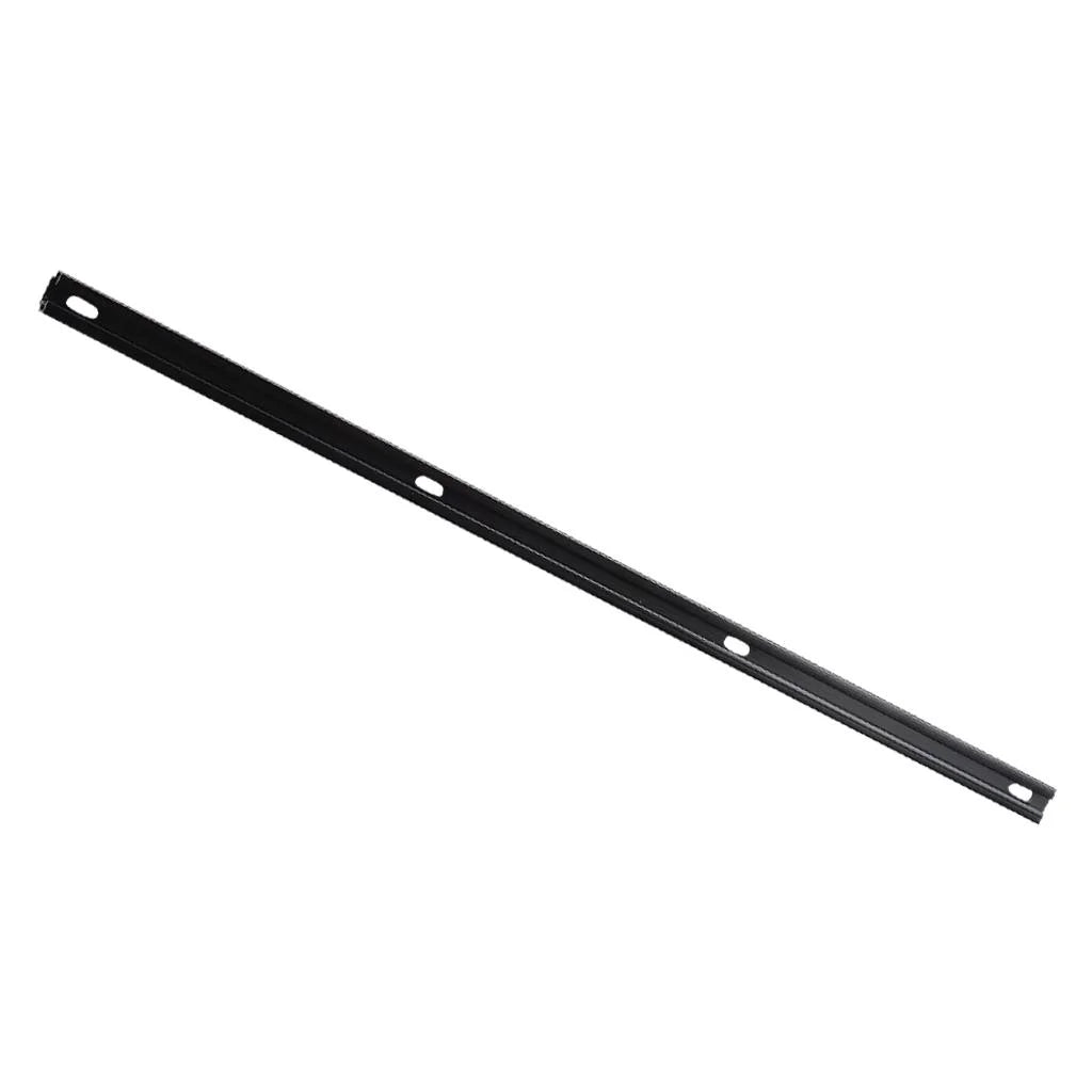 Aluminum 60cm Marine Boat Rail Bracket for Fishing Rod Holder with 4 Screws Hardware Z99706