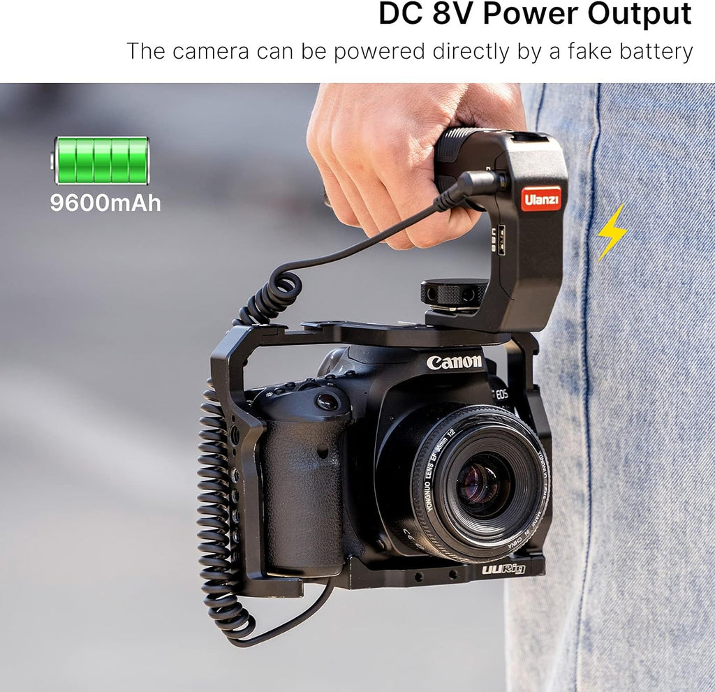 Rechargeable Battery Grip with Arri Locating Pin Mount K4765