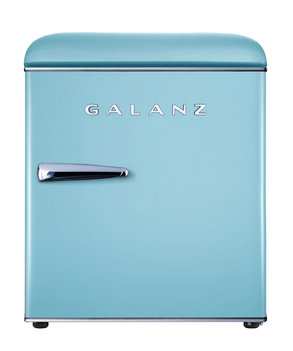 Blue Retro Mini Fridge V788